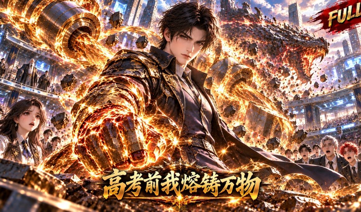 【最新动漫💥】全校都瞧不起的武道废柴，竟在高考前觉醒逆天熔铸系统！随手把十吨钢卷融入拳法，一拳秒杀凶兽，考场瞬间炸锅！校花吓哭，所有天才当场闭嘴！#热血#动漫 #国漫 #系统觉醒 #逆袭打脸