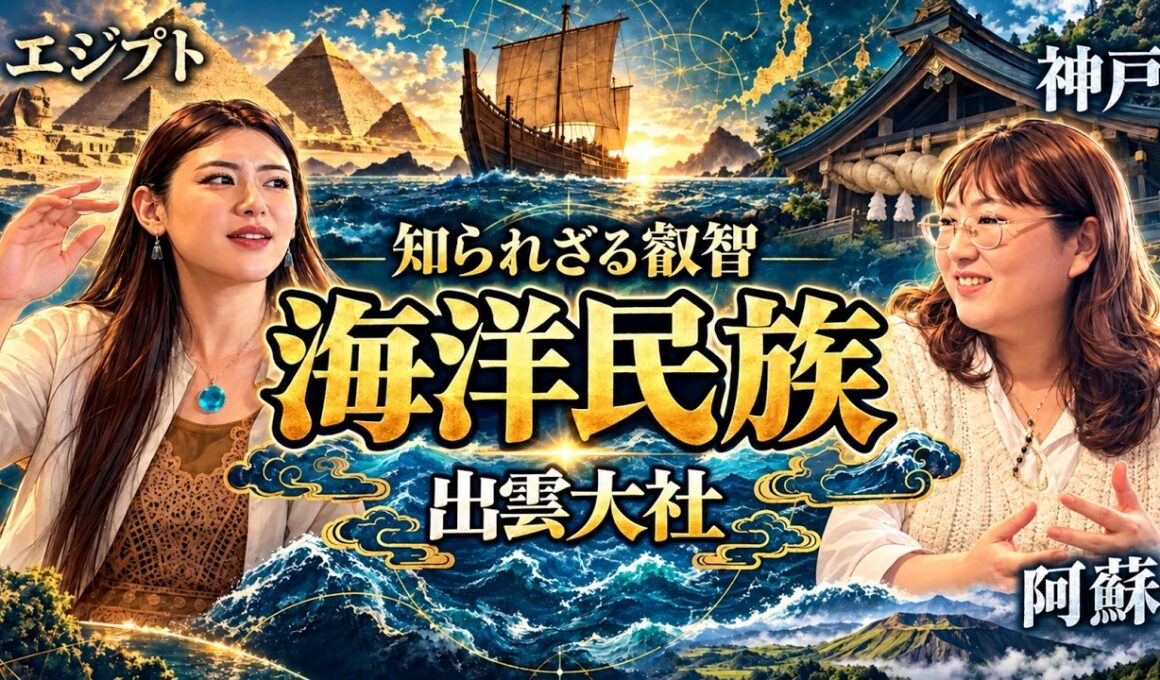 【宇宙の叡智解明💫】導かれるままに行った旅で判明した海洋民族の叡智！（出雲大社・ラピュタ人）