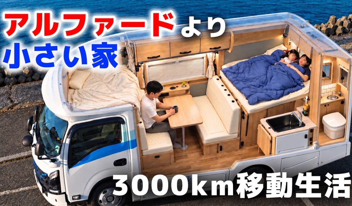 自分の理想に、家族を乗せてみた。北海道8日間の車中泊生活【一気見版｜未公開映像＋最新情報】
