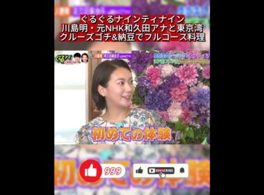 【ぐるナイ】元NHK和久田アナ、民放の「CM」に衝撃！？羽鳥アナへのガチ質問も【ゴチ】