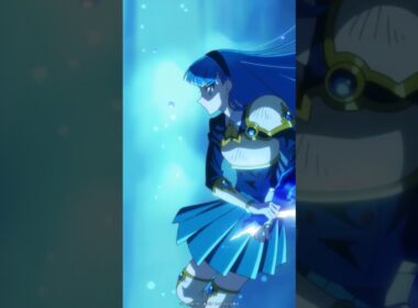 武器を構える光・海・風/TVアニメ『魔法騎士レイアース』第3話「運命共同体」