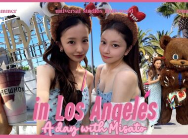 【LA女子旅】みさととハリウッドのユニバではしゃぎまくりの1日🇺🇸🎢🍭【小澤美里コラボ】