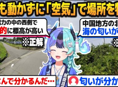 数多の知識を使ってノームーブGeoGuessrを遊び、まさかの「空気」まで読み取ってゲスしようとする熱千めら【ホロライブ切り抜き】