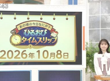 【画像】今日の若林有子さん　10.8