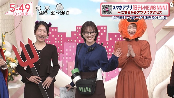 【画像】今日の河出奈都美さんと田﨑さくらさん　10.30