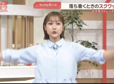 【画像】今日の松岡朱里さん　10.7